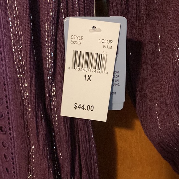 NWT Studio West Womens Blouse - Picture 4 of 4